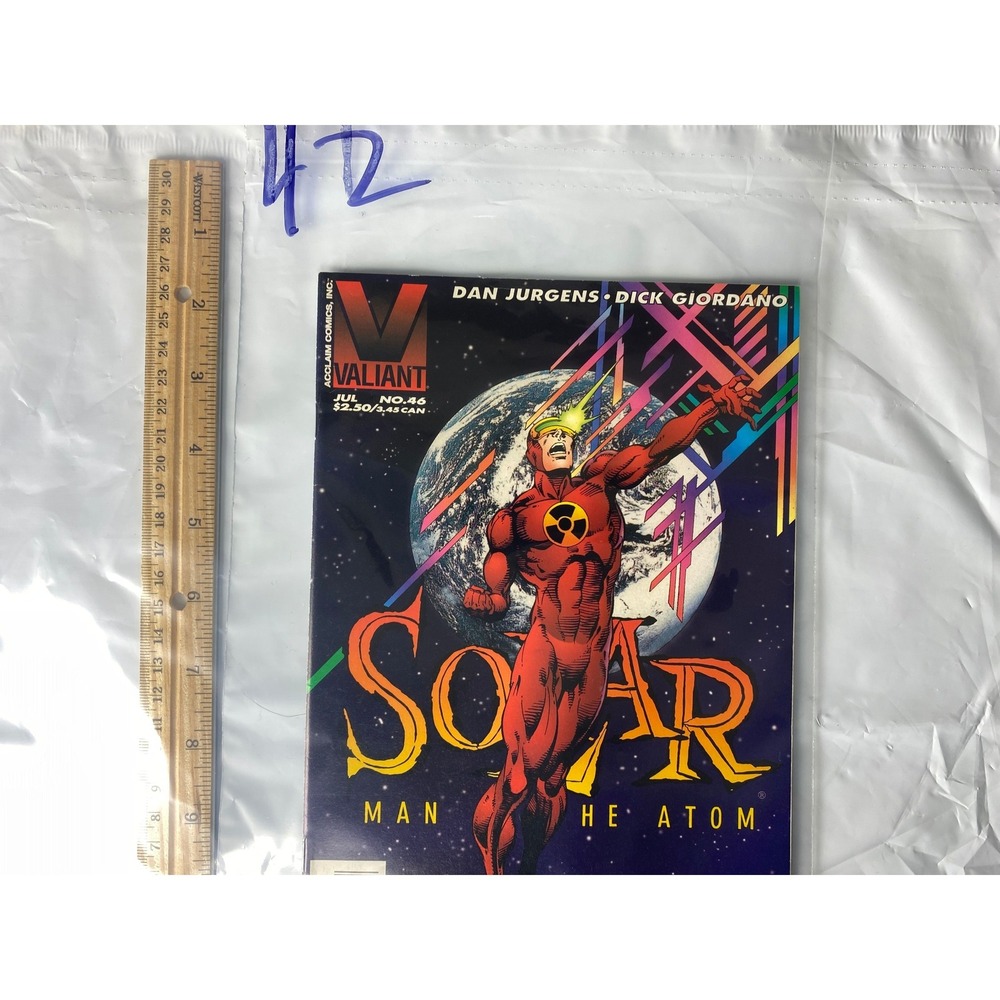 Solar‎ Man of the Atom Comic Book Valiant Acclaim Comics July No 46 Dan Jurgens